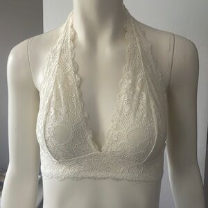 Free People White Bralette